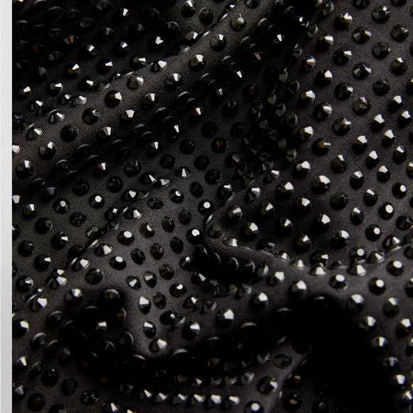 Area CRYSTAL EMBELLISHED GOWN NWT - Picture 2 of 9